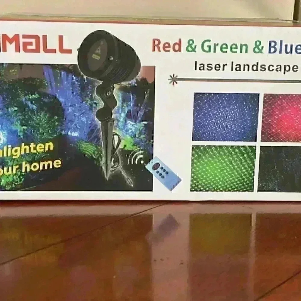LedMAll Remote Controllable RGB Laser  Outdoor Gardee Landscape Lights SAVE $50 - Picture 14 of 15